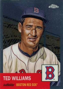 2022 Topps Chrome Platinum Anniversary #89 Ted Williams Front