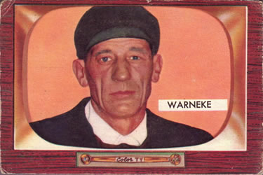 1955 Bowman #299 Lon Warneke Front