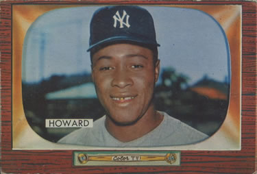 1955 Bowman #68 Elston Howard Front