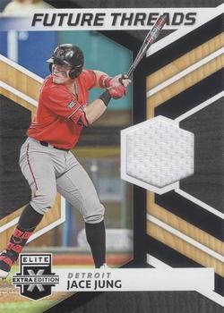 2022 Panini Elite Extra Edition - Future Threads #FT-JA Jace Jung Front