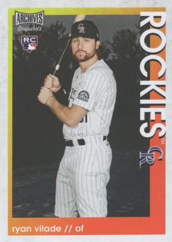 2022 Topps Archives Snapshots #40 Ryan Vilade Front