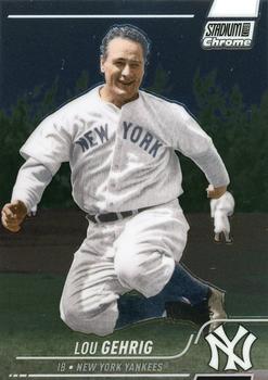 2022 Stadium Club Chrome #4 Lou Gehrig Front