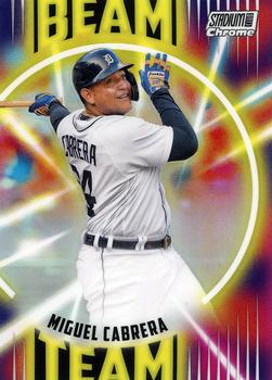 2022 Stadium Club Chrome - Beam Team #BT-3 Miguel Cabrera Front