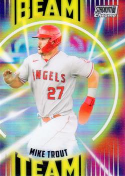 2022 Stadium Club Chrome - Beam Team #BT-6 Mike Trout Front