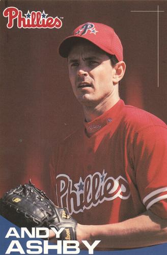 2000 Philadelphia Phillies Photo Cards #NNO Andy Ashby Front
