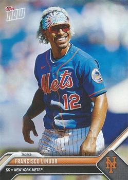 2023 Topps Now Road to Opening Day New York Mets #OD-177 Francisco Lindor Front