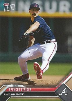 2023 Topps Now Road to Opening Day Atlanta Braves #OD-156 Spencer Strider Front