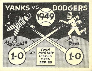 1967 Laughlin World Series - Promos #46 1949 Yanks vs Dodgers Front