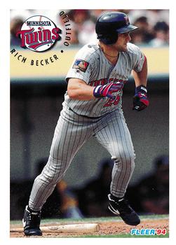 1994 Fleer Update #U59 Rich Becker Front