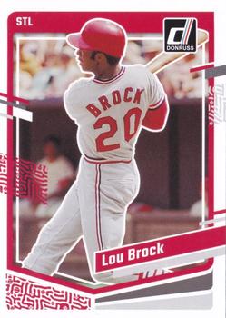 2023 Donruss #177 Lou Brock Front