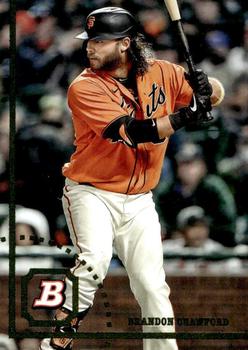 2022 Bowman Heritage #32 Brandon Crawford Front