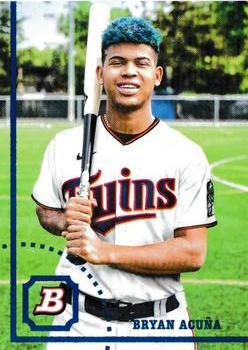2022 Bowman Heritage - Prospects #BHP-64 Bryan Acuña Front