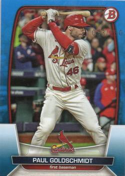 2023 Bowman - Blue #71 Paul Goldschmidt Front