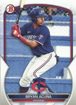 2023 Bowman - Prospects #BP-37 Bryan Acuna Front