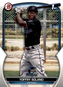 2023 Bowman - Prospects #BP-72 Yoffry Solano Front