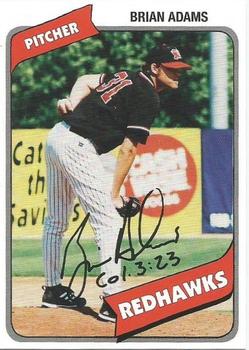 2005 Fargo-Moorhead Redhawks #NNO Brian Adams Front