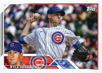 2023 Topps Chicago Cubs #CHC-6 Kyle Hendricks Front