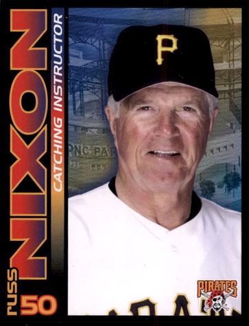 2002 Outback Steakhouse Pittsburgh Pirates #NNO Russ Nixon Front