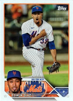 2023 Topps New York Mets #NYM-14 Edwin Diaz Front