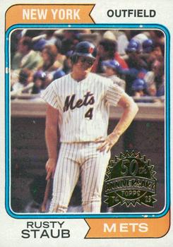 2023 Topps Heritage - 50th Anniversary Buybacks #629 Rusty Staub Front