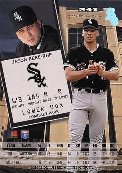 1994 Leaf #241 Jason Bere Back