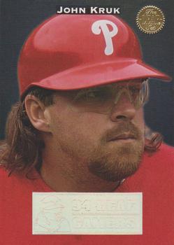 1994 Leaf - Gamers #11 John Kruk Front