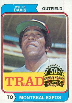 2023 Topps Heritage - 50th Anniversary Buybacks Traded #165T Willie Davis Front