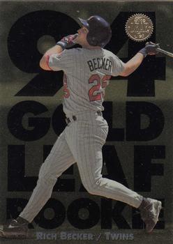 1994 Leaf - Gold Leaf Rookies #16 Rich Becker Front