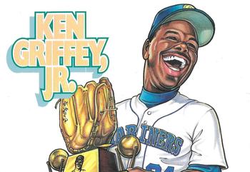 1994 Alrak Enterprises Taco Time Ken Griffey, Jr. - Gold #1 Ken Griffey Jr. Front