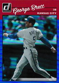 2023 Donruss - Holo Blue #284 George Brett Front