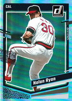 2023 Donruss - Holo Carolina Blue #167 Nolan Ryan Front