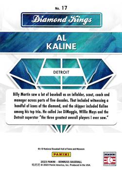 2023 Donruss - Holo Orange #17 Al Kaline Back