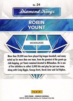 2023 Donruss - Independence Day #24 Robin Yount Back