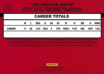 2023 Donruss - Season Stat Line #267 Lee Smith Back