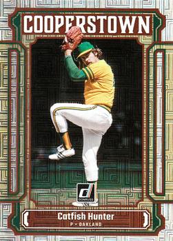 2023 Donruss - Cooperstown Vector #CT5 Catfish Hunter Front