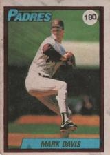 1990 Venezuela Grandes Ligas Stickers #180 Mark Davis Front