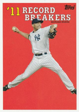2023 Topps - 1988 Topps Record Breakers Oversized Box Toppers #RB-17 Mariano Rivera Front