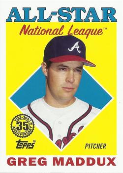 2023 Topps - 1988 Topps Baseball 35th Anniversary All-Stars #88AS-6 Greg Maddux Front