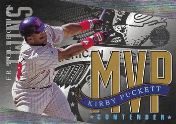 1994 Leaf - MVP Contender Silver Collection American League #NNO Kirby Puckett Front