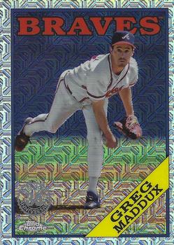 2023 Topps - 1988 Topps Baseball 35th Anniversary Chrome Silver Pack (Series Two) #2T88C-35 Greg Maddux Front