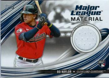 2023 Topps - Major League Material Relics (Series Two) #MLM-BNA Bo Naylor Front
