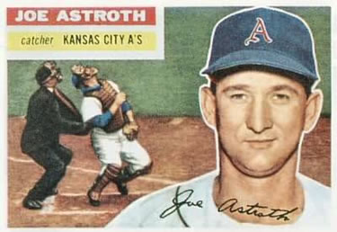 1956 Topps #106 Joe Astroth Front