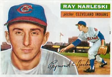 1956 Topps #133 Ray Narleski Front