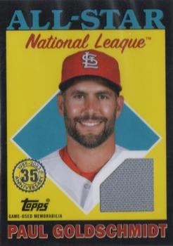 2023 Topps - 1988 Topps Baseball 35th Anniversary All-Stars Relics Black #88ASR-PG Paul Goldschmidt Front