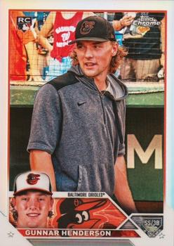 2023 Topps Chrome #2 Gunnar Henderson Front