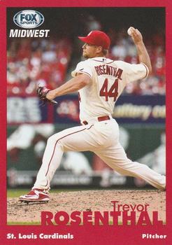 1998-23 St. Louis Cardinals Fox Sports Net #23 Trevor Rosenthal Front