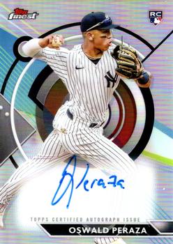 2023 Finest - Finest Autographs #FA-OP Oswald Peraza Front