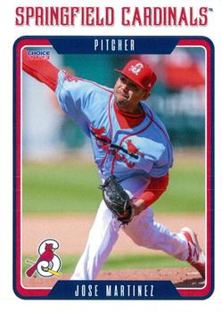 2023 Choice Springfield Cardinals #7 Jose Martinez Front