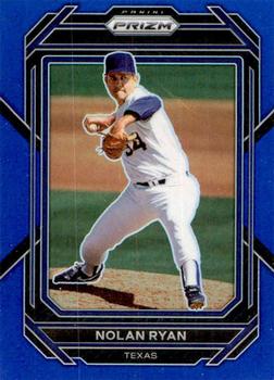 2023 Panini Prizm - Blue Prizm #84 Nolan Ryan Front