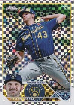 2023 Topps Chrome - X-Fractor #46 Ethan Small Front